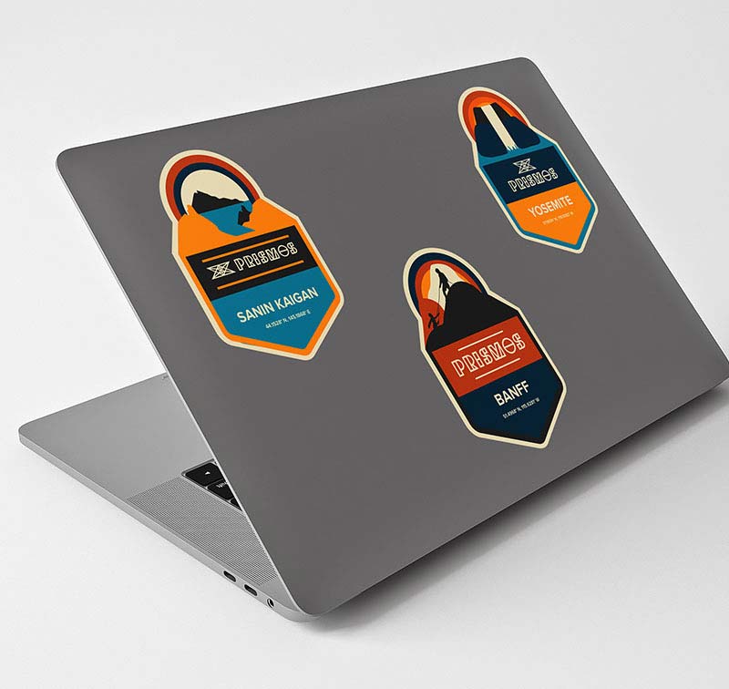 Contourgesneden stickers