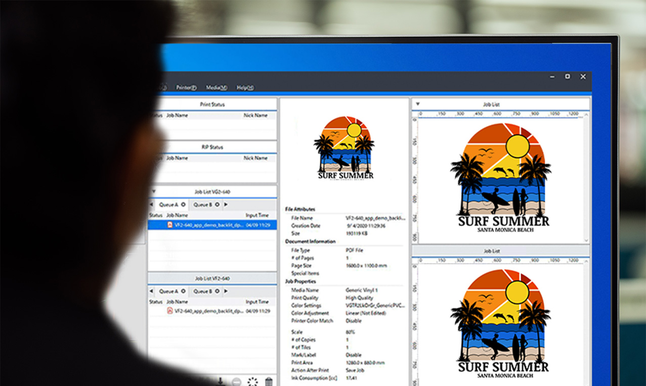 VersaWorks 6 meegeleverd RIP Software